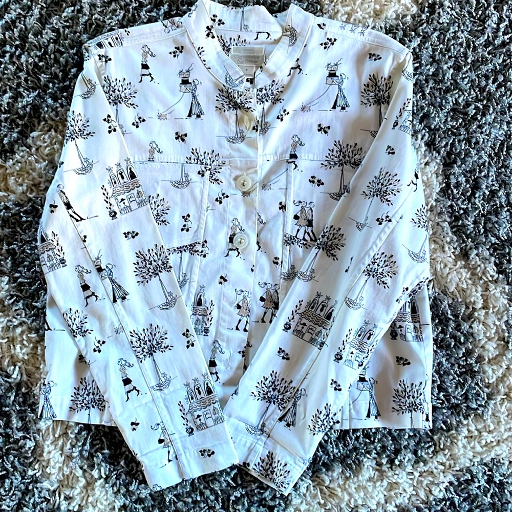 Christopher & Banks Retro Tailored Shirt